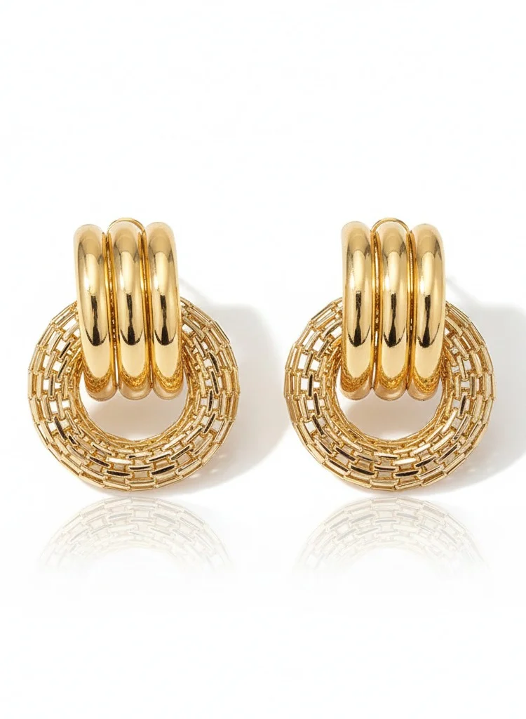 Sosha Elegance Orbit Link Earrings